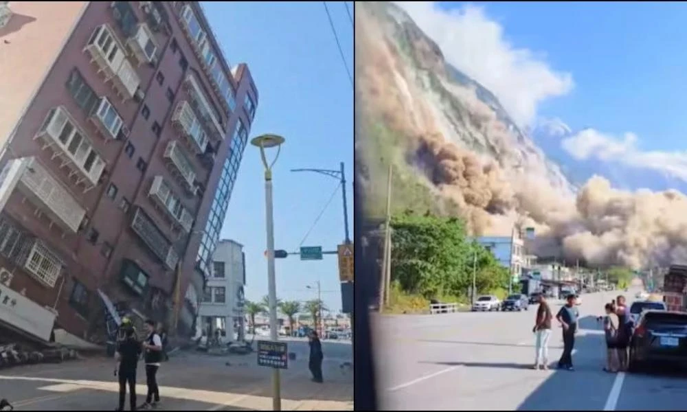 Μεγάλος σεισμός 7,5 Ρίχτερ στην Ταϊβάν: Τουλάχιστον ένας νεκρός και 50 τραυματίες - Κατέρρευσαν κτίρια